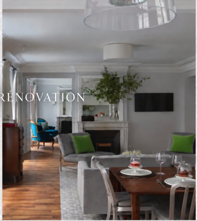 Appartement après rénovation, Paris