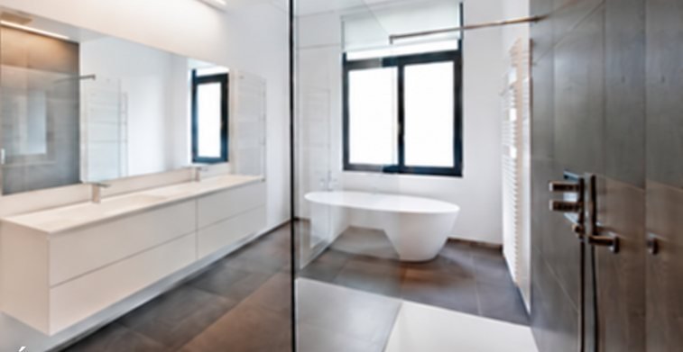 Salle de bain après création, Paris